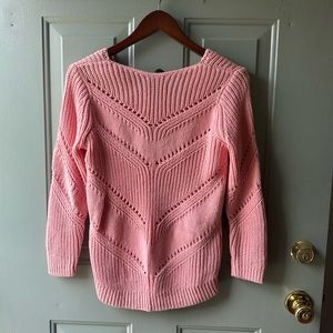 Pink Knit Sweater
